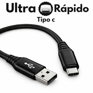 Cabo Tipo C Carregador Usb Ultra Rápido Reforçado 2 Metros Anti quebra Usb-c