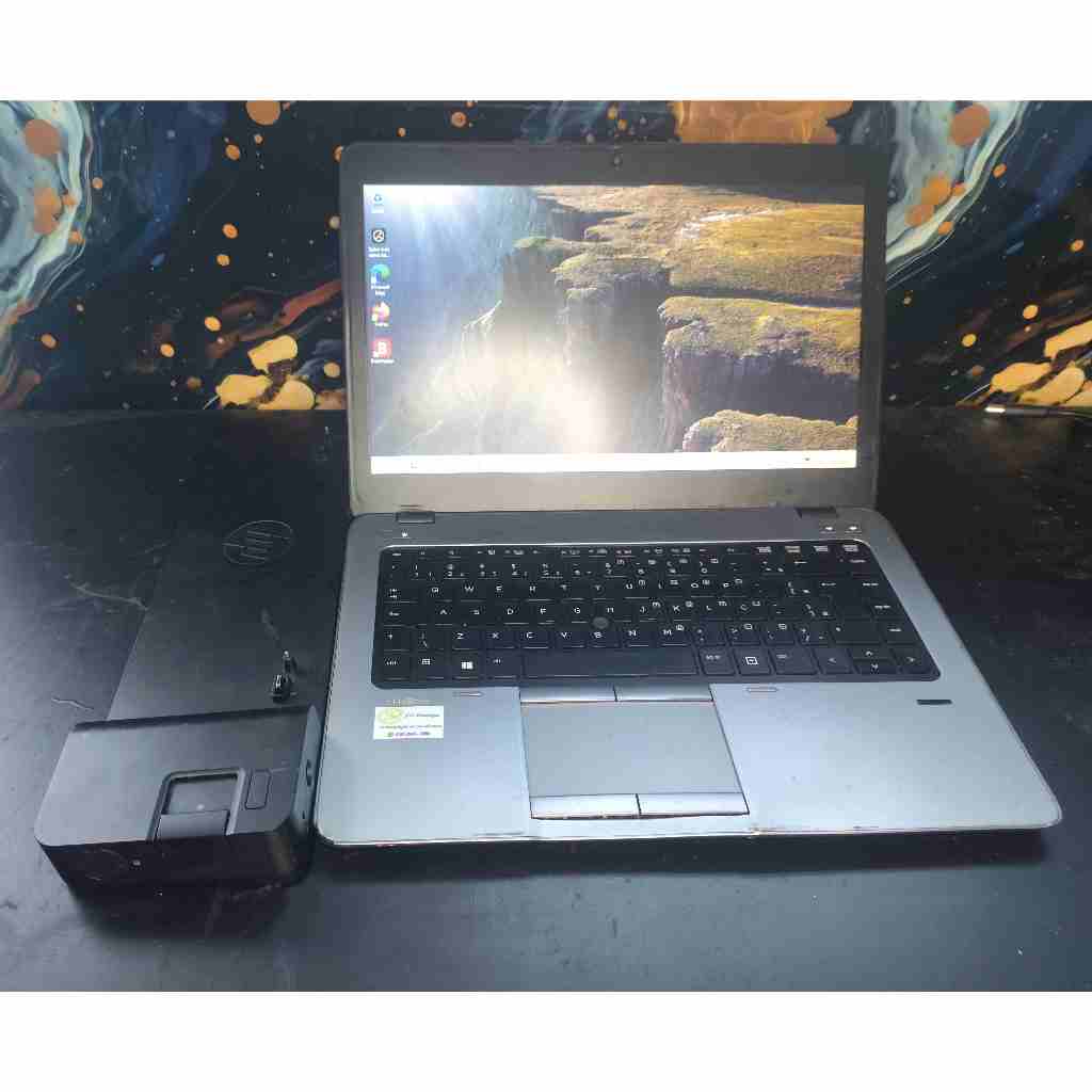 notebook hp elitebook 840, core i5, 8gb, ssd, bateria ok, dock station
