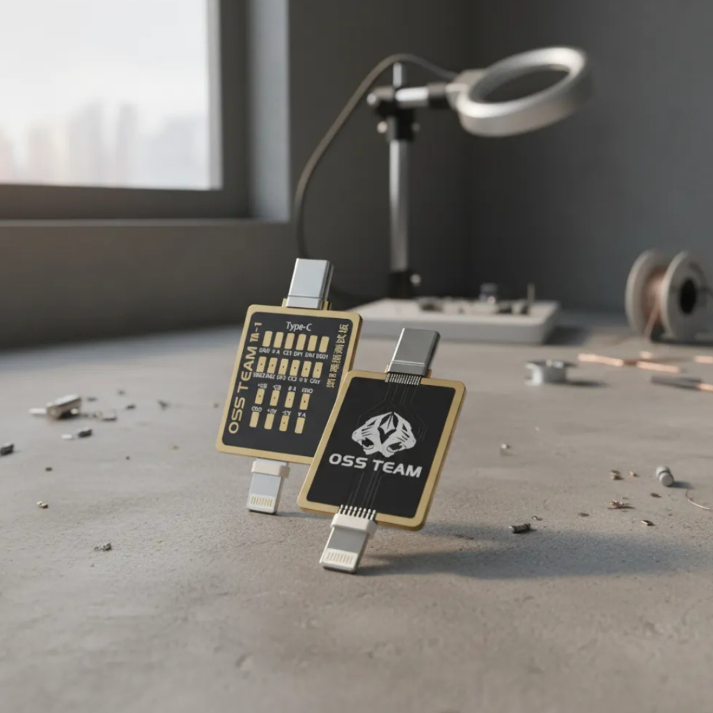 Placa De Teste Doc Test iPhone Lightning E Tipo C 2 Em 1 em Oferta na Shopee