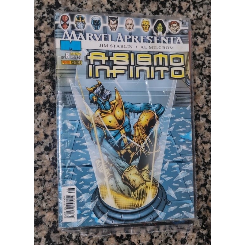 Marvel apresenta n 8 abismo infinito Marvel comics Panini editora