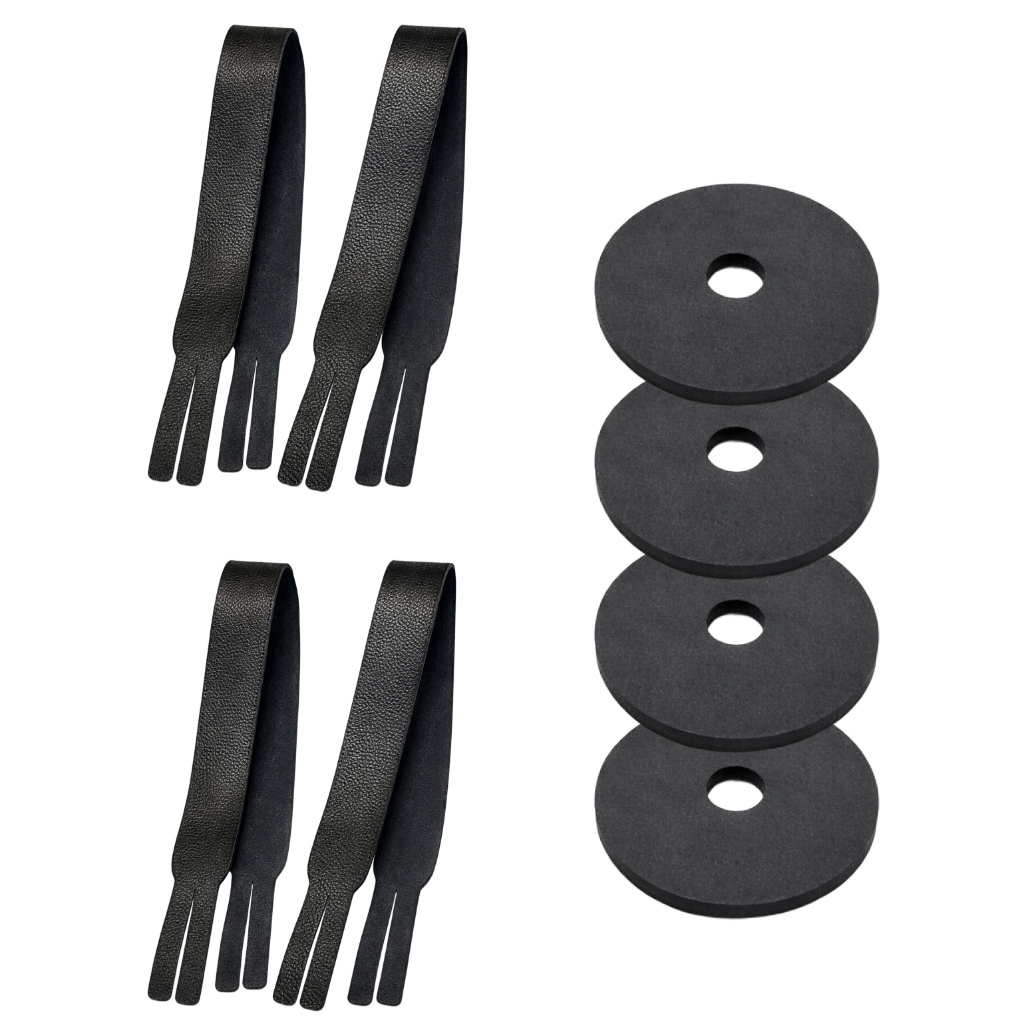 Kit Com 2 Pares De Correia Para Prato De Fanfarra