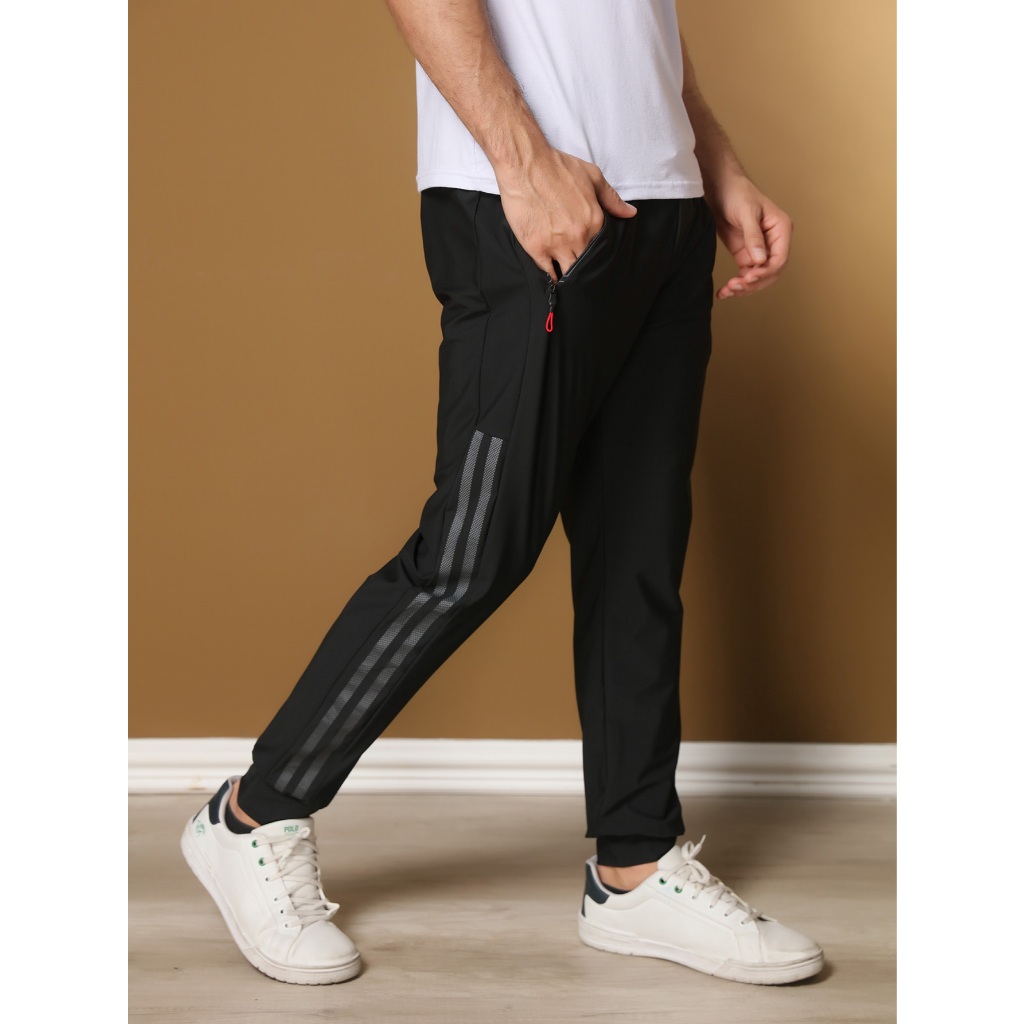 Calça importado masculino Seda gelada  academia elastano casual  secagem rápida