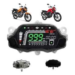 PAINEL DIGITAL STALLION COMPLETO PARA MOTO HONDA CG FAN TITAN 160 2014 - 2024