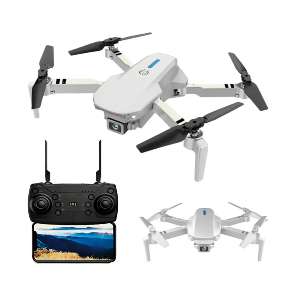 Drone Controle Remoto C/ Câmera Wi-fi 360° Giroscópio 2.4ghz
