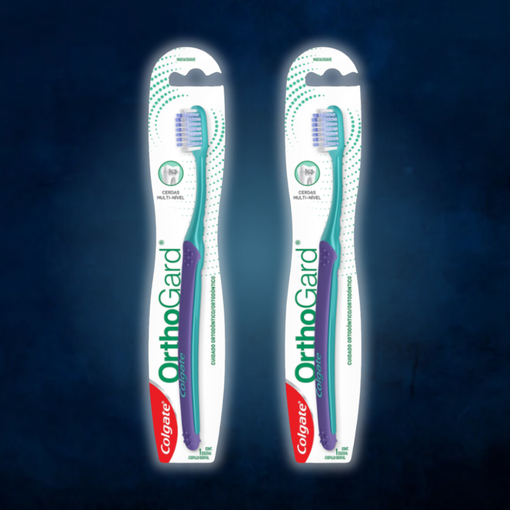Kit 2 Escova Dental Macia Orthogard - Colgate