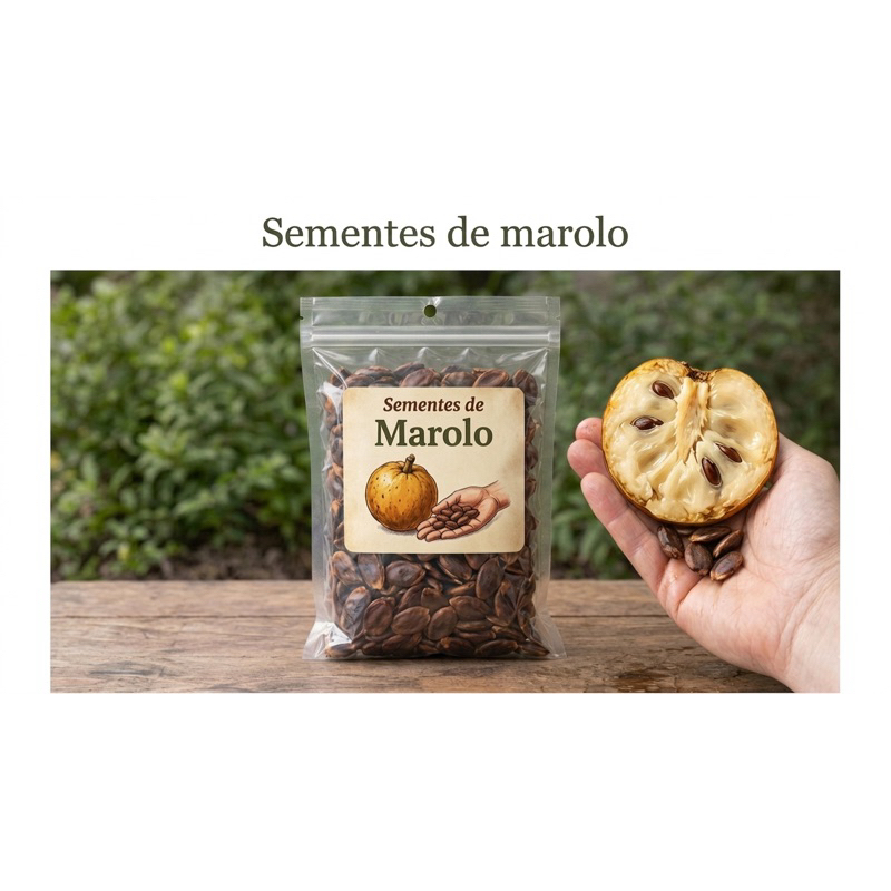15 Sementes de Marolo (Araticum) para Jardinagem e Cultivo Doméstico Frutífera