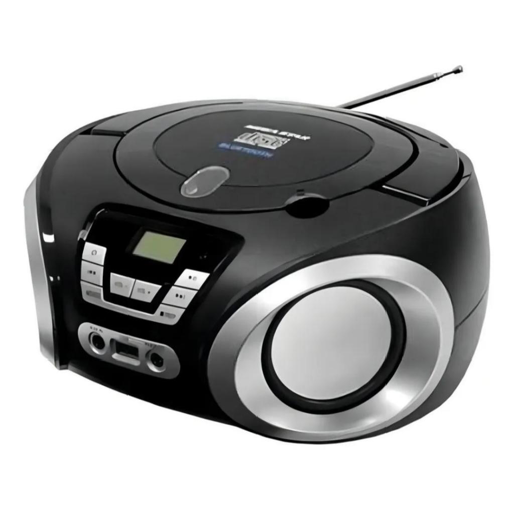 Rádio Micro System Portátil  Toca Cd Bluetooth Novo