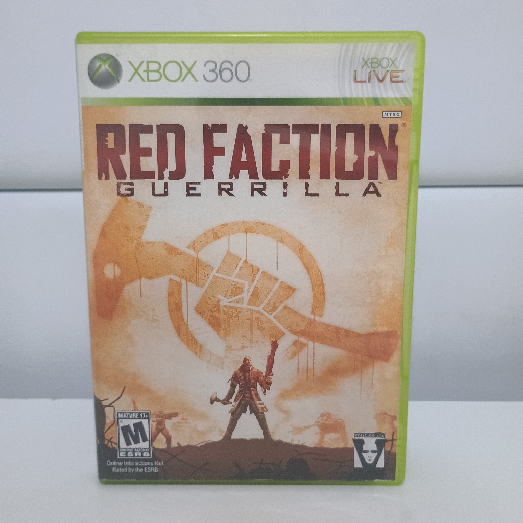 Red faction guerrilla- jogo de xbox 360 original mídia física