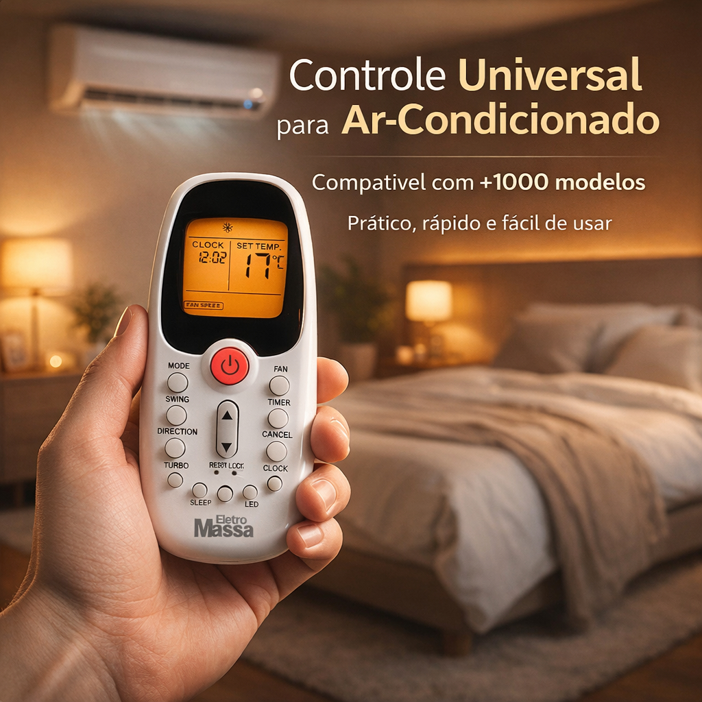 Controle Remoto Para Ar Condicionado Le-7424 Lelong