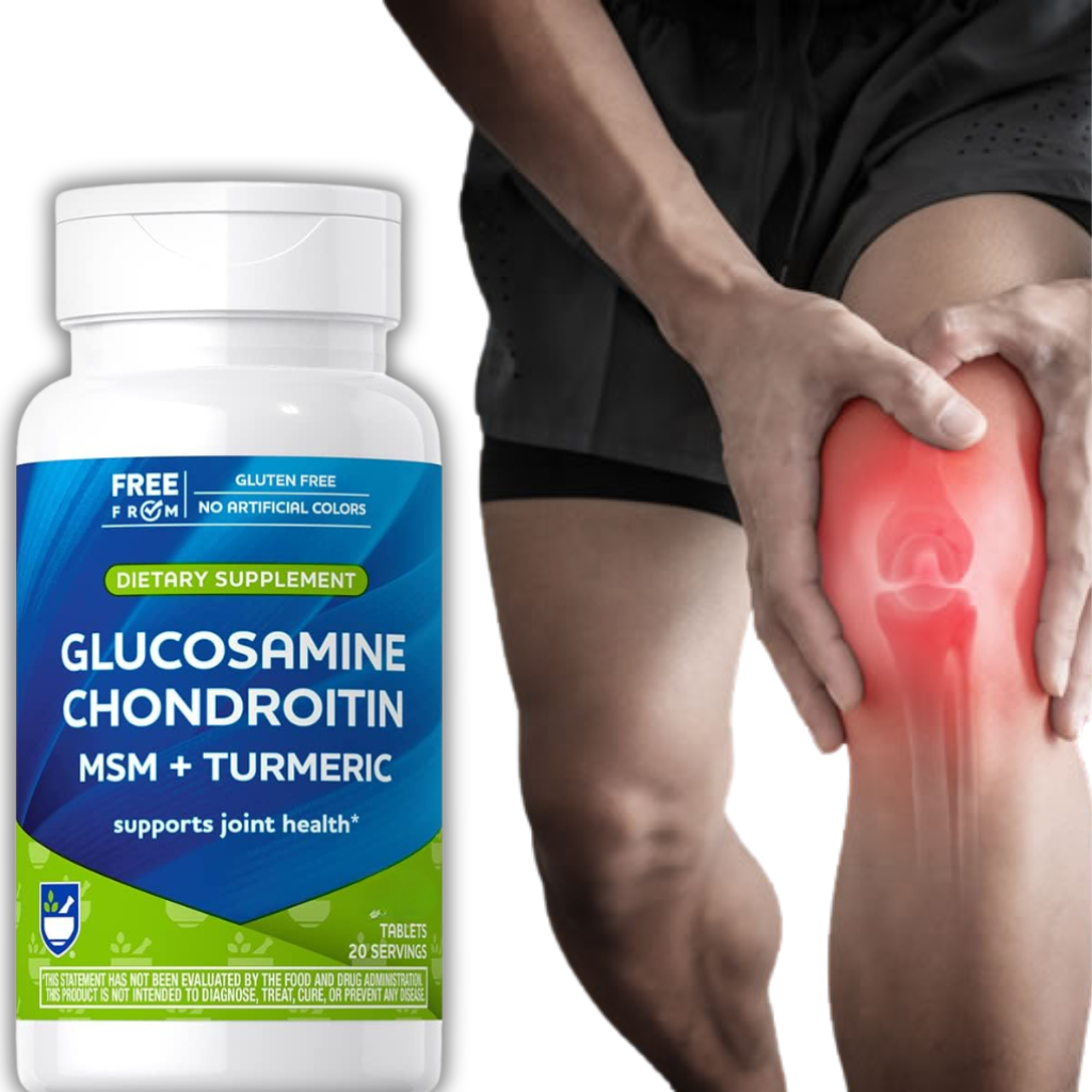 Glucosamina Condroitina Msm e Curcumin (180 Mini Tablet)