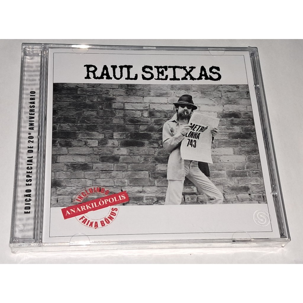 Cd Raul Seixas - Metrô Linha 743 (lacrado)