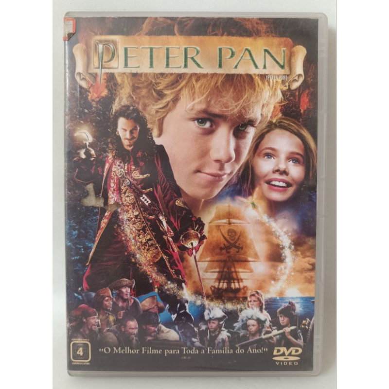 DVD Peter Pan Dublado filme ano 2003 clássico colecionador