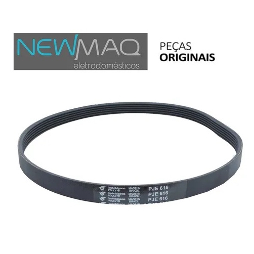 Correia Para Tanquinho Newmaq New Up 10kg modelo 6 Pje 616 Original