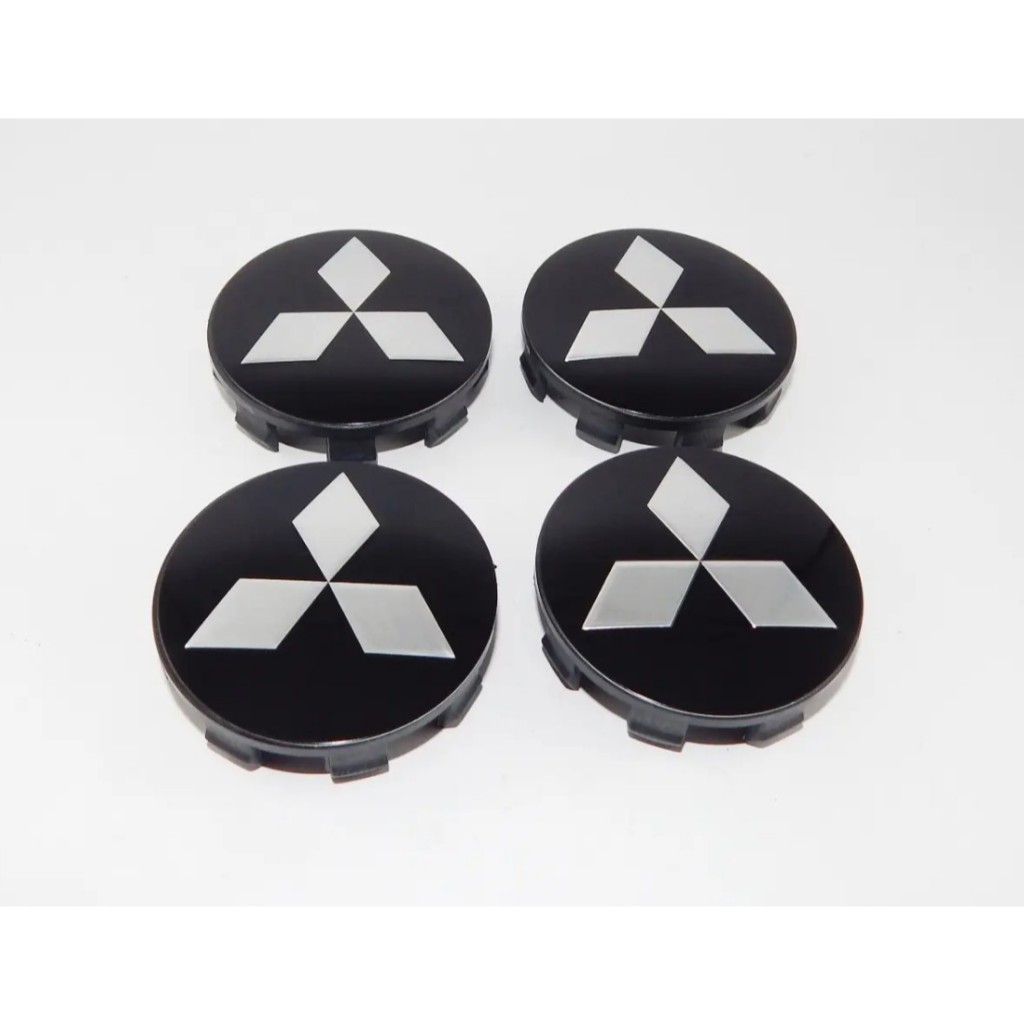 Kit 4 Calota Mitsubishi Tampa Centro Roda 55mm Triton L200