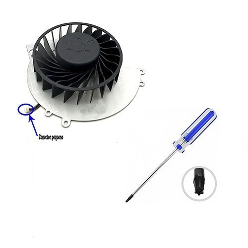Cooler Ventoinha Interno Ps4 CUH - 11xx 10xx + chave T8