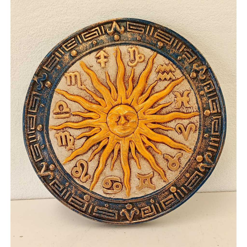 Imagem Mandala Signos do Zodíaco – 20cm | Proteção, Energia e Harmonia
