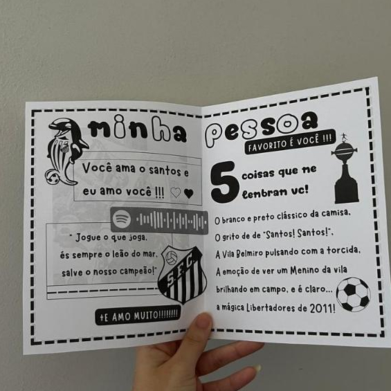 Cartão do Santos (LEIA A DESCRIÇÃO)