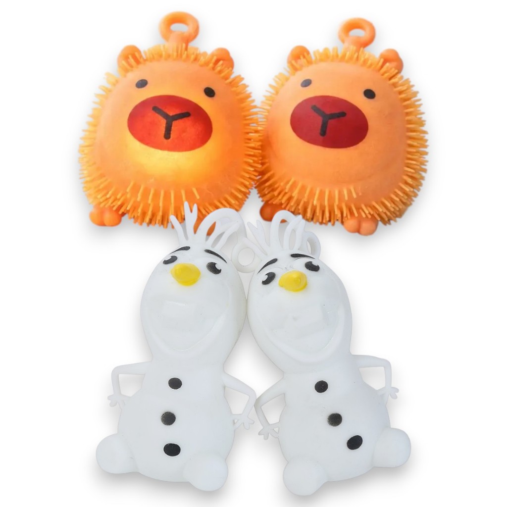 Squishy Kawaii Olaf Capivara Brinquedo Anti-stress Mochi Tiktok Brinquedo Sensorial De Apertar