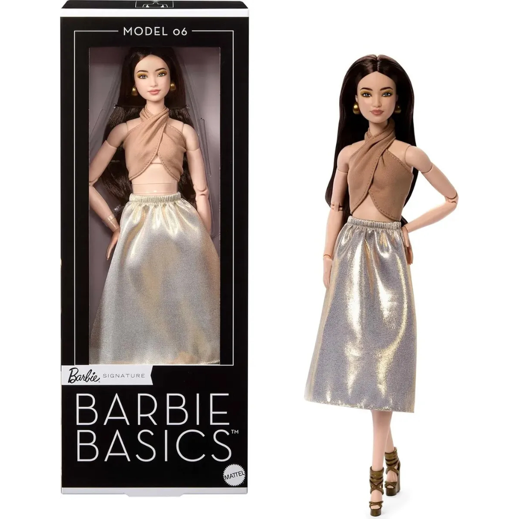 Boneca Barbie Signature Barbie Basics Model 06 Mattel Jjx25