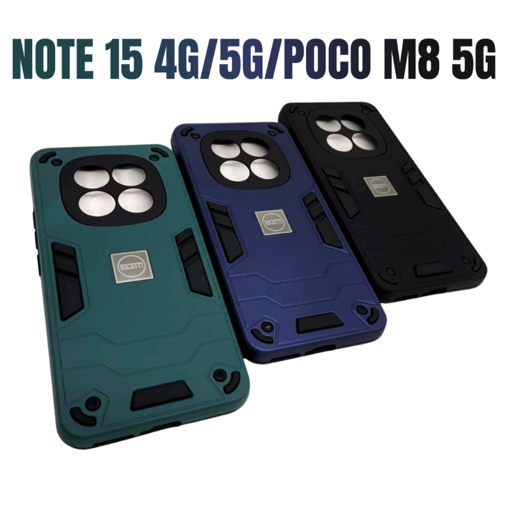 Capa de celular compatível com Redmi Note 15 4G/5G e Poco M8 5G Protection
