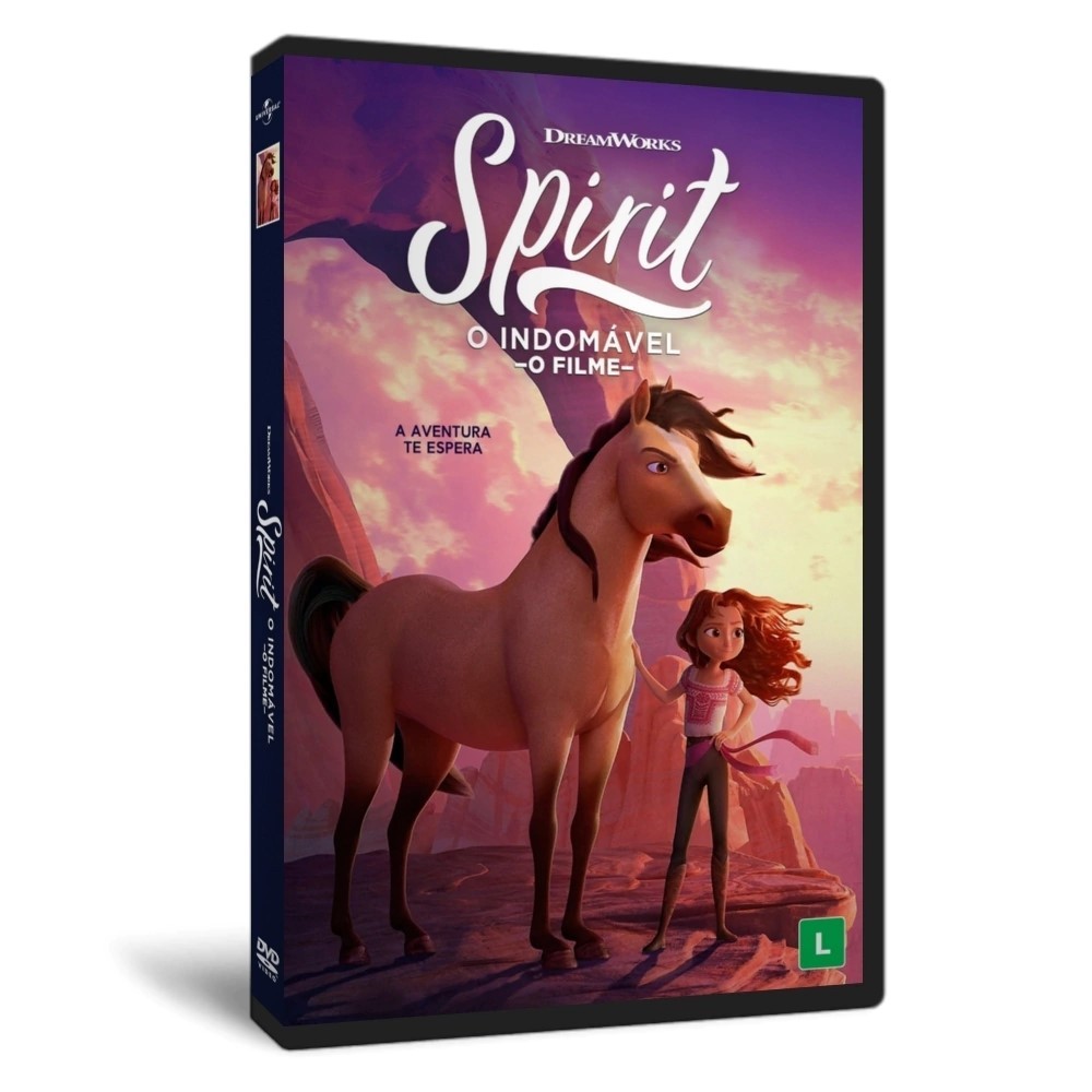 DVD Spirit: O Indomável - 2021 - (Dual-Audio) - 1080p HD Por 25.99