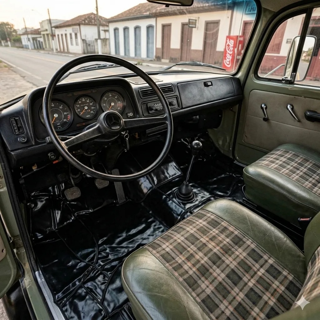 Tapete Caminhão Mercedes-Benz Em Verniz MB 1111, 1113, 1114, 1313, 1516, 2013, 2213