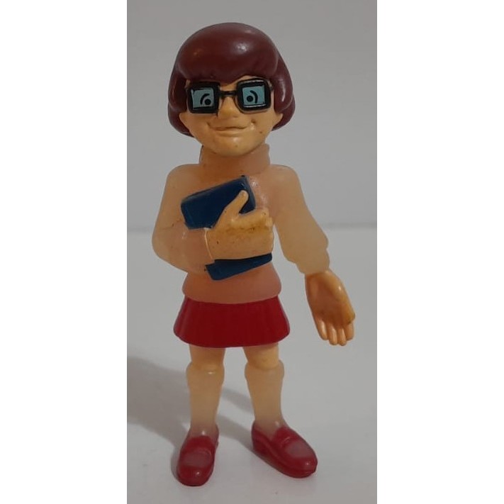 Miniatura Velma Scooby-Doo 6cm Original Hanna Barbera - Boneco Colecionável (C/ Detalhes)