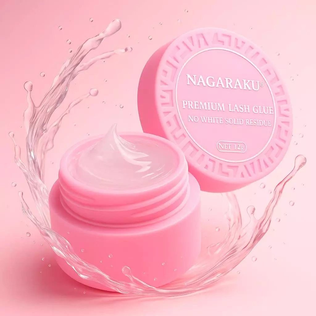 Removedor Nagaraku Creme Para Alongamento Extensão De Cílios 12g Não Irrita A Pele Pasta Jelly Gel