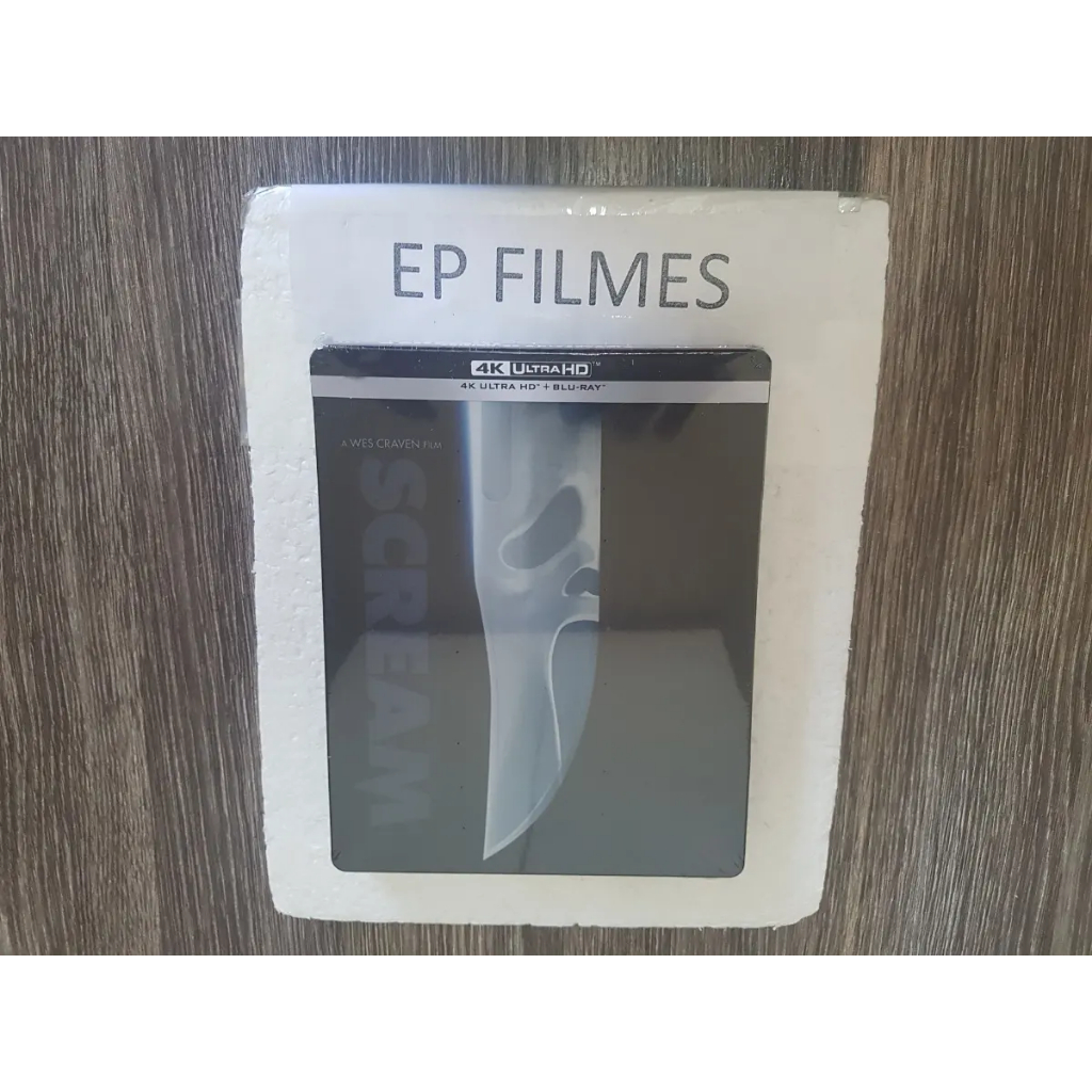 Blu Ray Steelbook 4k Ultra Hd Pânico 1 - Leg. Lacrado