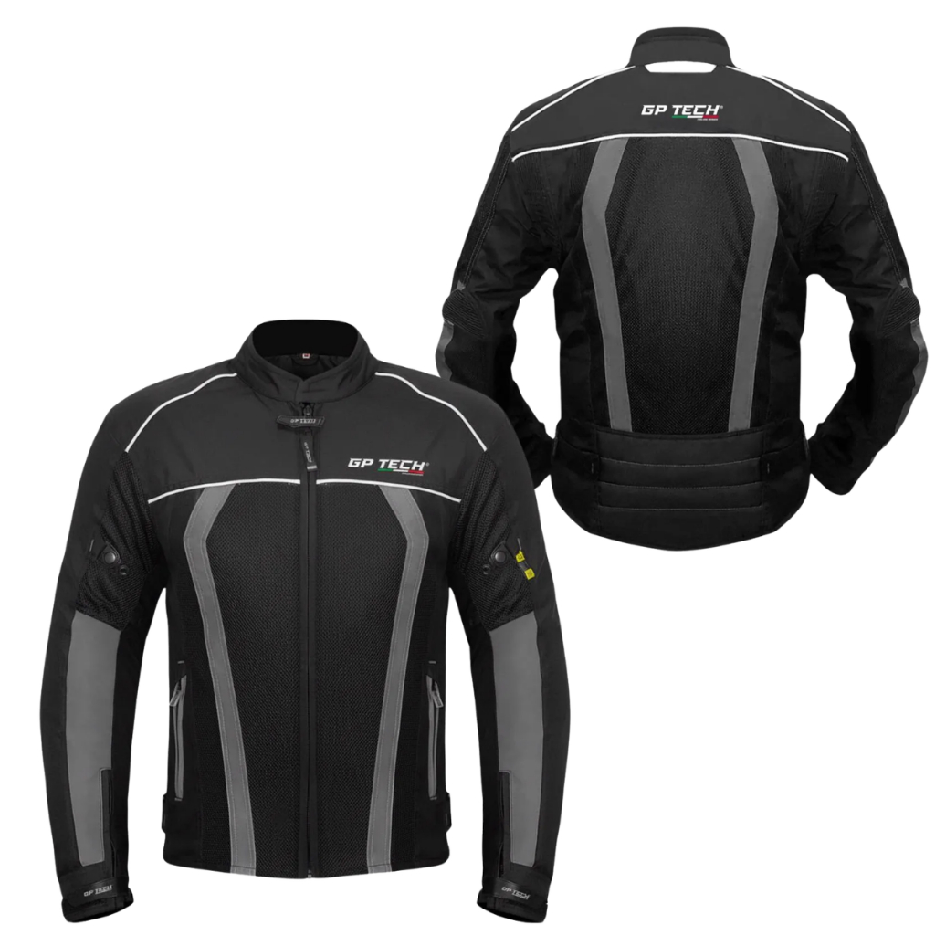 Jaqueta Moto Gp Tech Summer 2 Com Proteções Ventilada