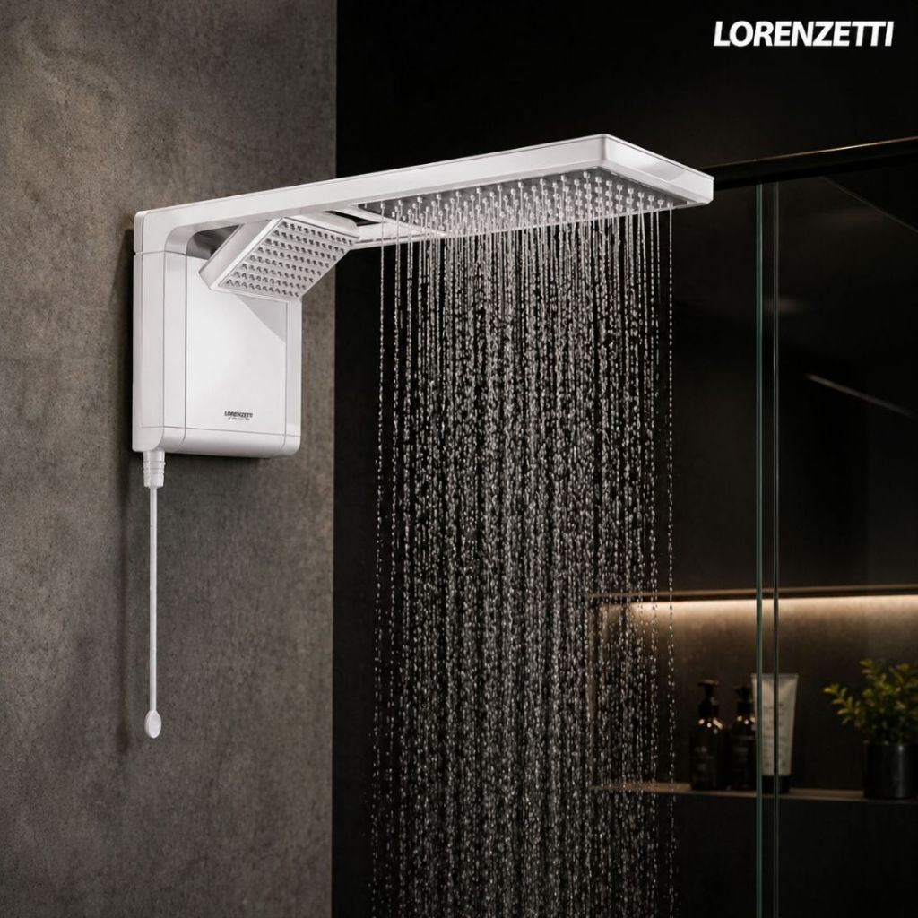 Ducha Chuveiro Acqua Duo Ultra Branco 220V 7800W - Lorenzetti Original