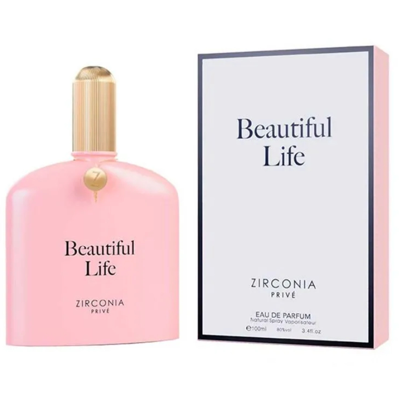 Zirconia Privé Beautiful Life Perfume Feminino Eau De Parfum 100ml em Oferta na Shopee