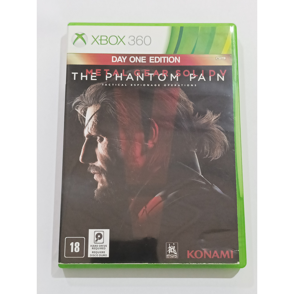 Metal Gear Solid V Phantom Pain p/ Xbox 360 Original Usado