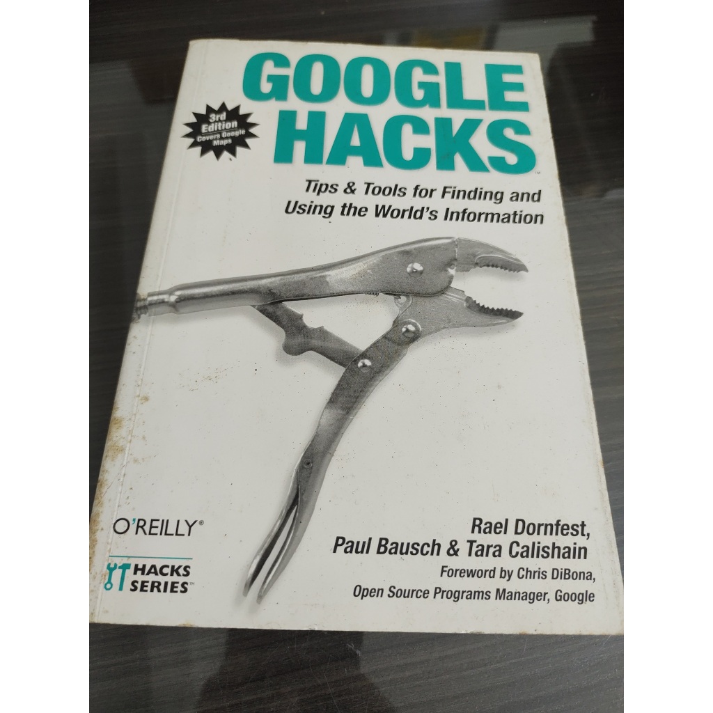 Livro Google Hacks Tara Calishain Rael Dornfest Paul Bausch