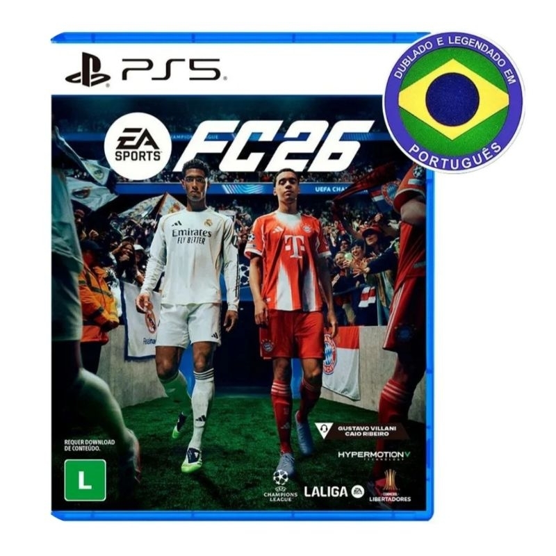 Jogo EA Sports FC 26 PS5 Lacrado Mídia Física Original