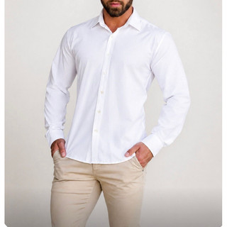 Camisa Social Masculina Slim Fit Toledo Camisaria Premium Manga Longa Elegante Confortáve…