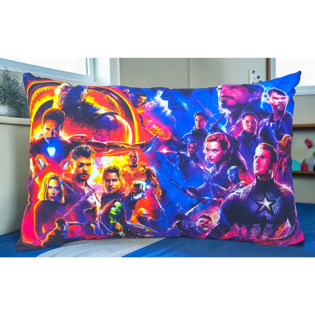 Travesseiro Infantil com Fronha 30x45 Estampas Super Heróis