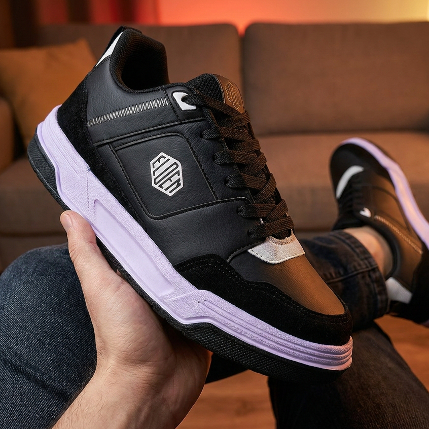 Tênis Masculino Street Skate Casual E1457 - Estilo Urbano e Resistente Design Moderno | Elden