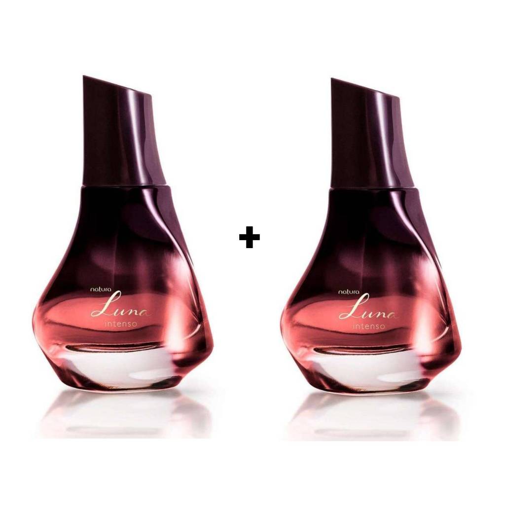 Kit com 02 unidades do Desodorante Perfume Luna Intenso Feminino 50 ml Natura