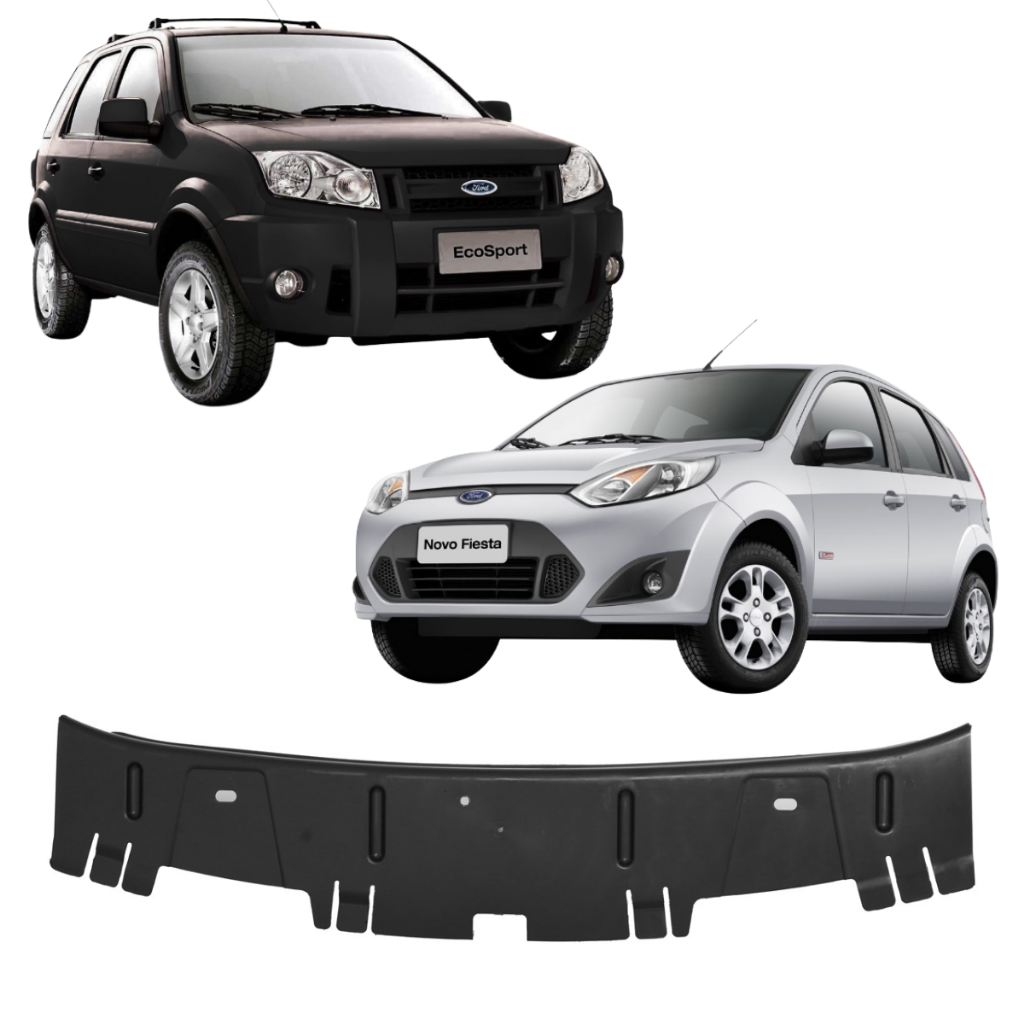 Defletor Inferior Radiador Fiesta 2003 a 2014 Ecosport 2003 a 2012