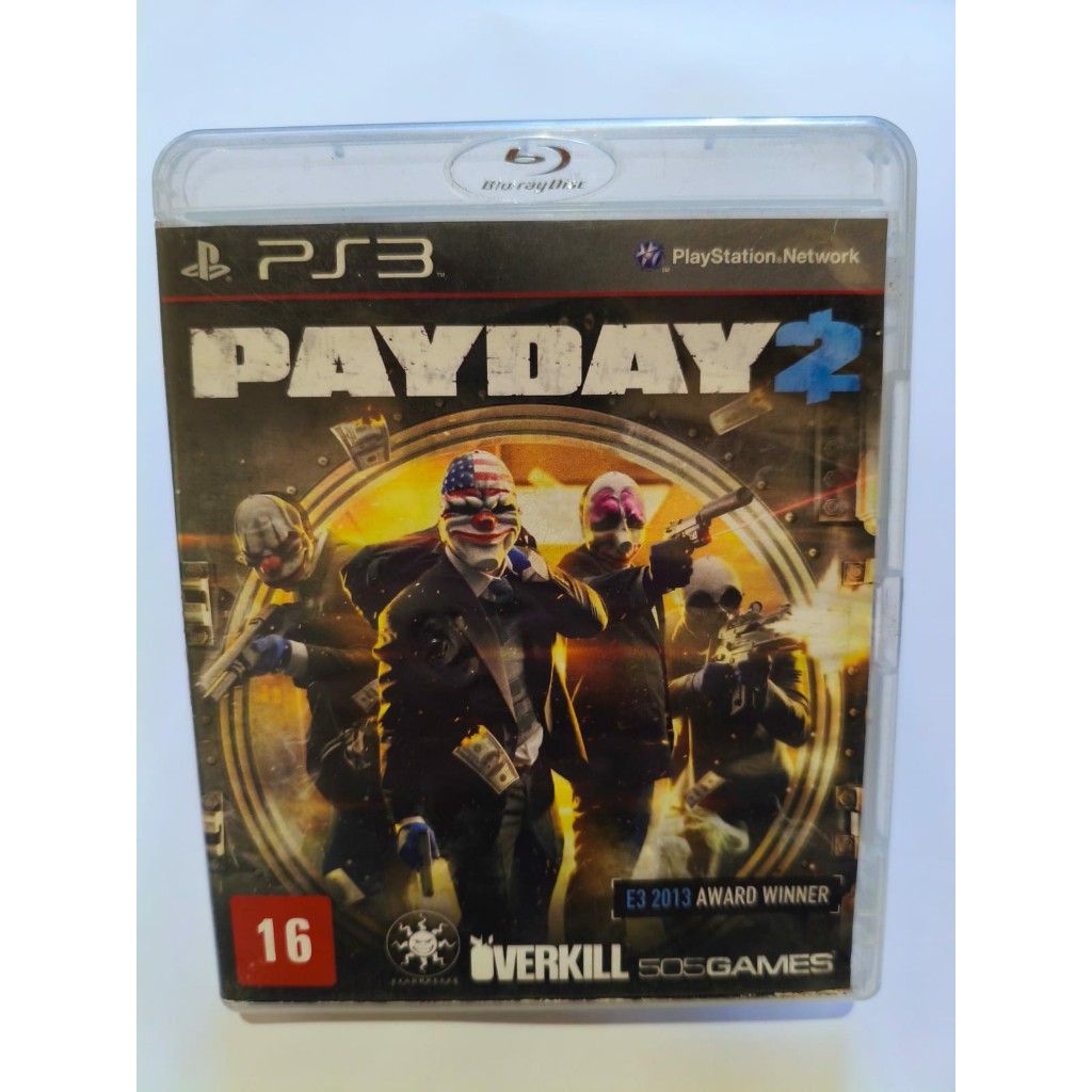 Payday 2  Mídia Física - Ps3