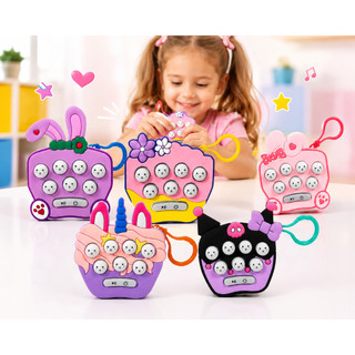 Kit 20/30 Mini Pop It Eletrônico Game Chaveiro Sensorial