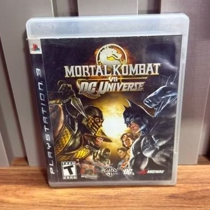 Jogo​ Mortal Kombat vs. DC Universe - PS3 Original (Com Manual) - Mídia Física