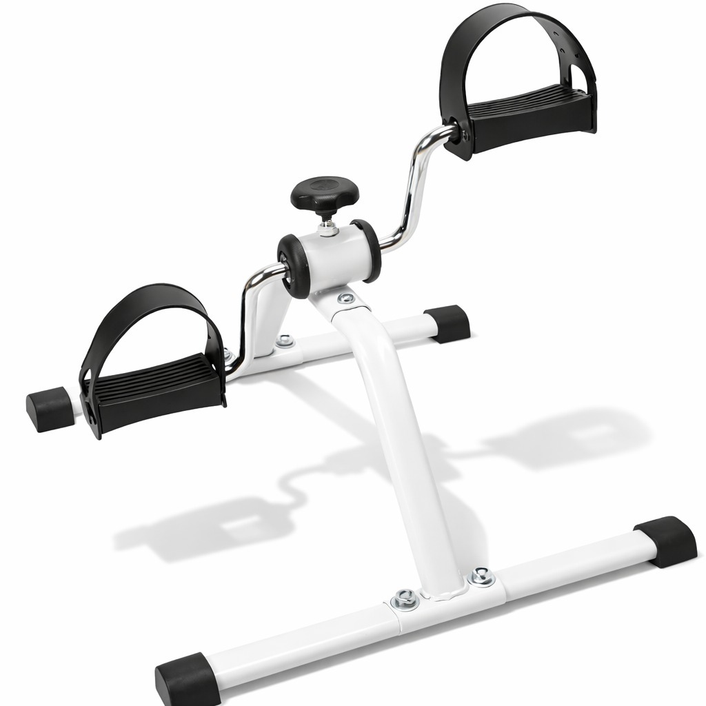 Mini Bicicleta Fisioterapia Portátil Ergométrica Reabilitação Braços e Pernas Idosos Ginástica Pedalinho ciclo Pedal