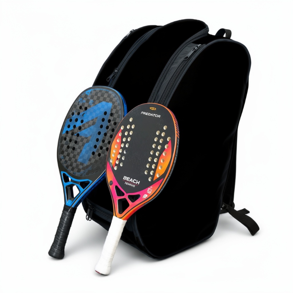 Mochila Esportiva Raqueteira Beach Padel E Tenis Acolchoada e Térmica Mod625C