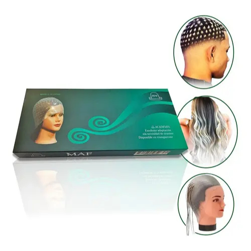 Kit C/2 Touca Para Mechas, Luzes , Reflexos Maf America Maf Transparente