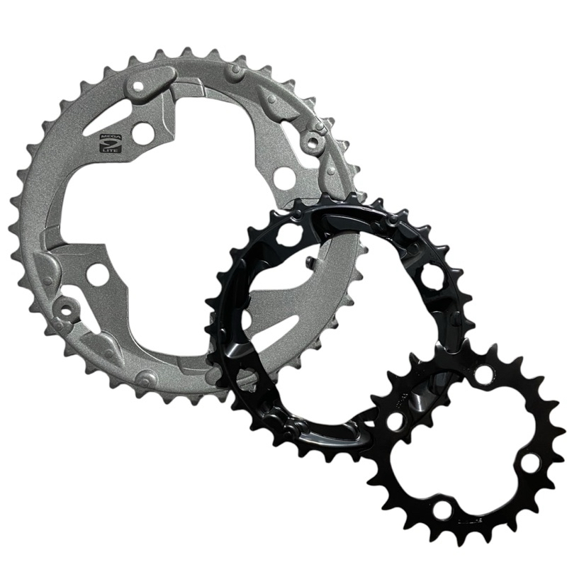 Kit De Coroa Shimano Alivio M4050 40/30/22d 3x9v 27v Bcd 96