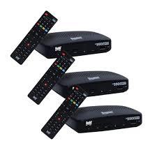 3 Receptor Tv Digital Satélite Parabólica Full Hd Bs9900