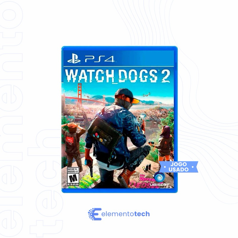 Watch Dogs 2 PS4 Mídia Física Seminovo | Original | Envio Rápido