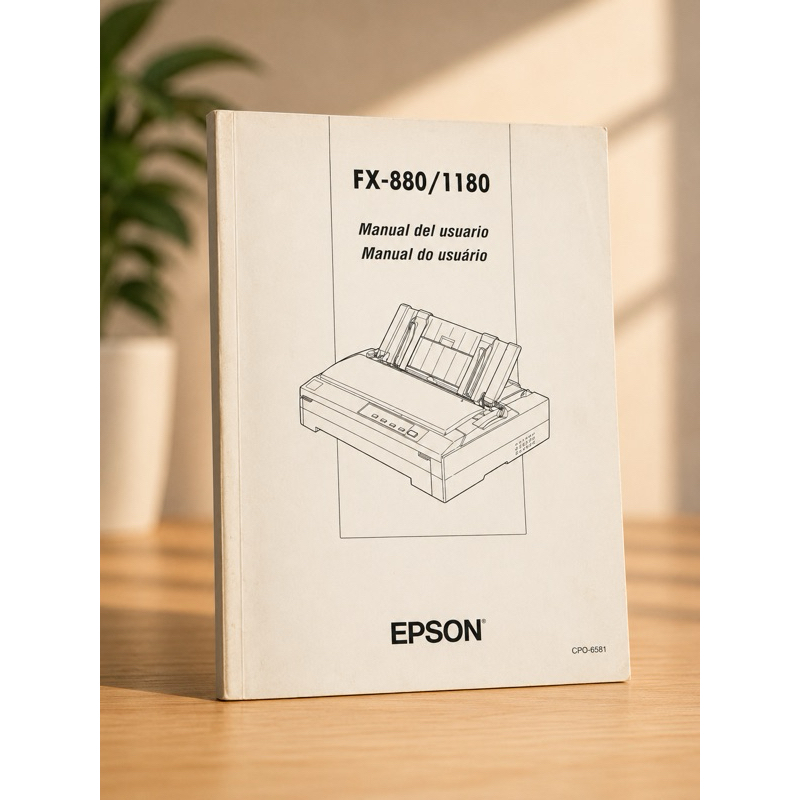 Epson : Fx-880/1180 | Manual do usuário